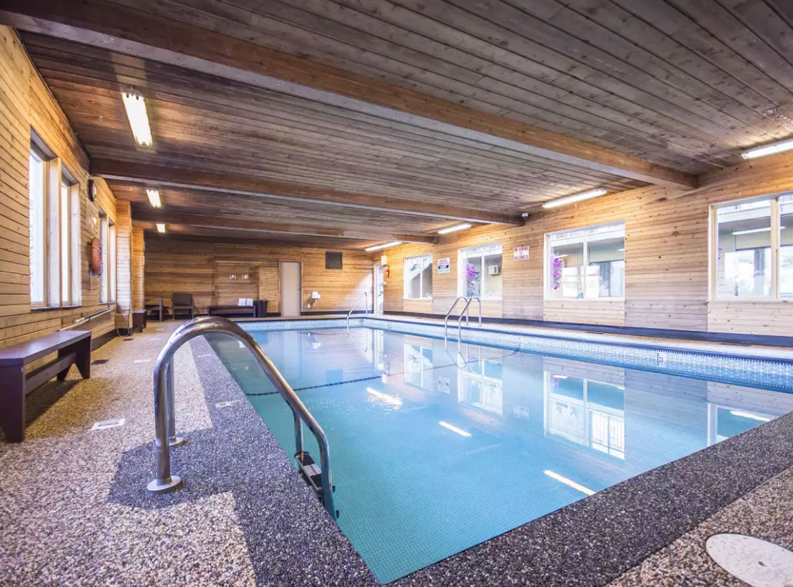 Heated Indoor Pool and Hot Tub